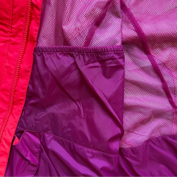 The North Face Orange Purple DryVent Hooded Jacket Size Large - Picture 10 of 16